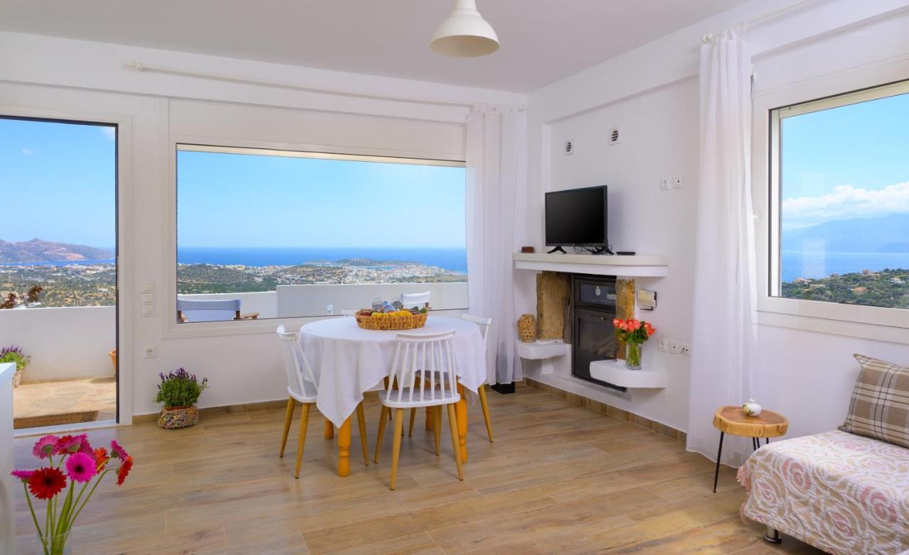 Althea Villa By Breathtaking View Agios Nikolaos Exteriör bild