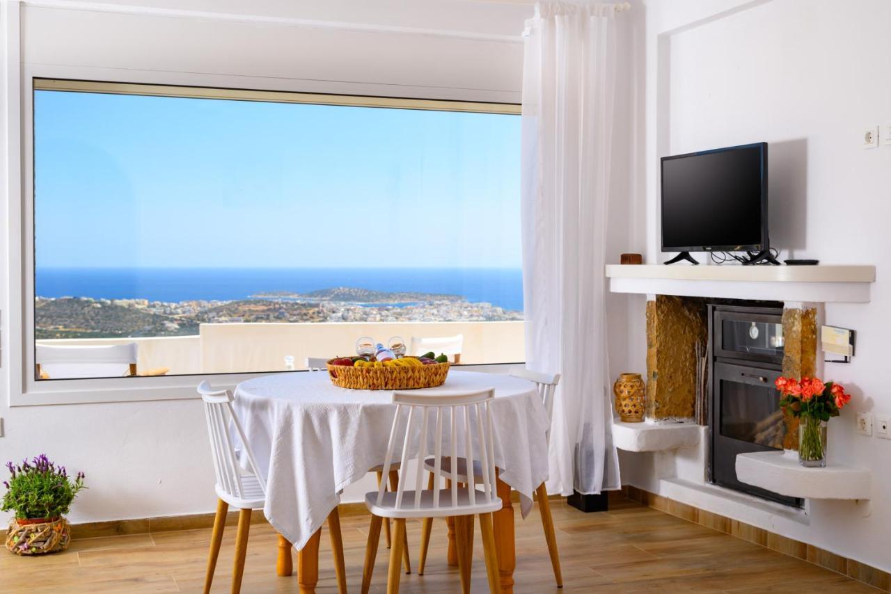 Althea Villa By Breathtaking View Agios Nikolaos Exteriör bild