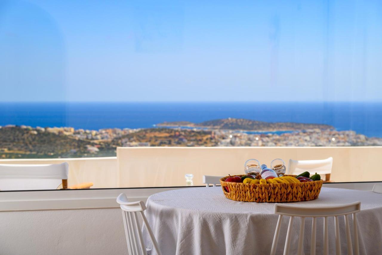 Althea Villa By Breathtaking View Agios Nikolaos Exteriör bild