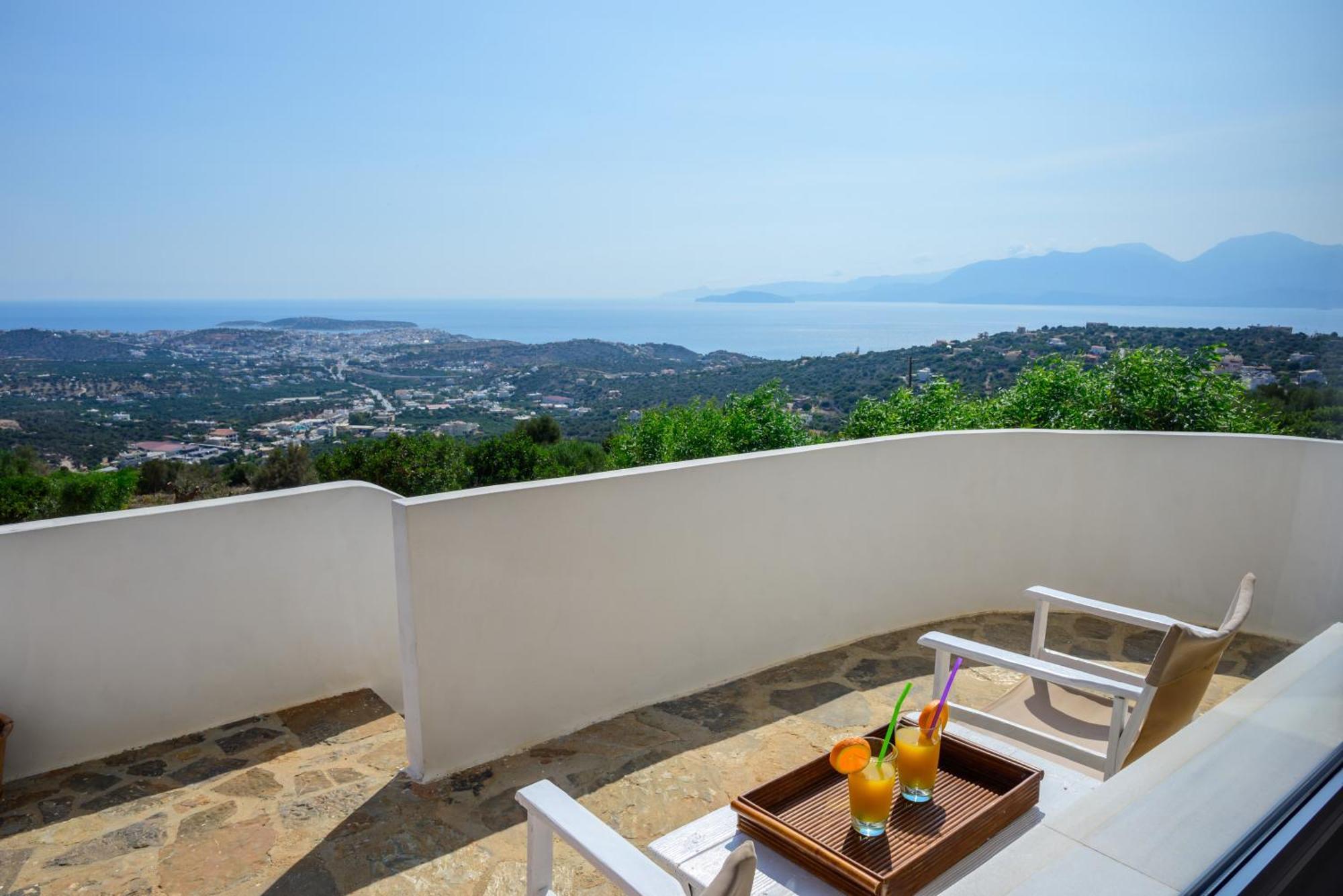 Althea Villa By Breathtaking View Agios Nikolaos Exteriör bild