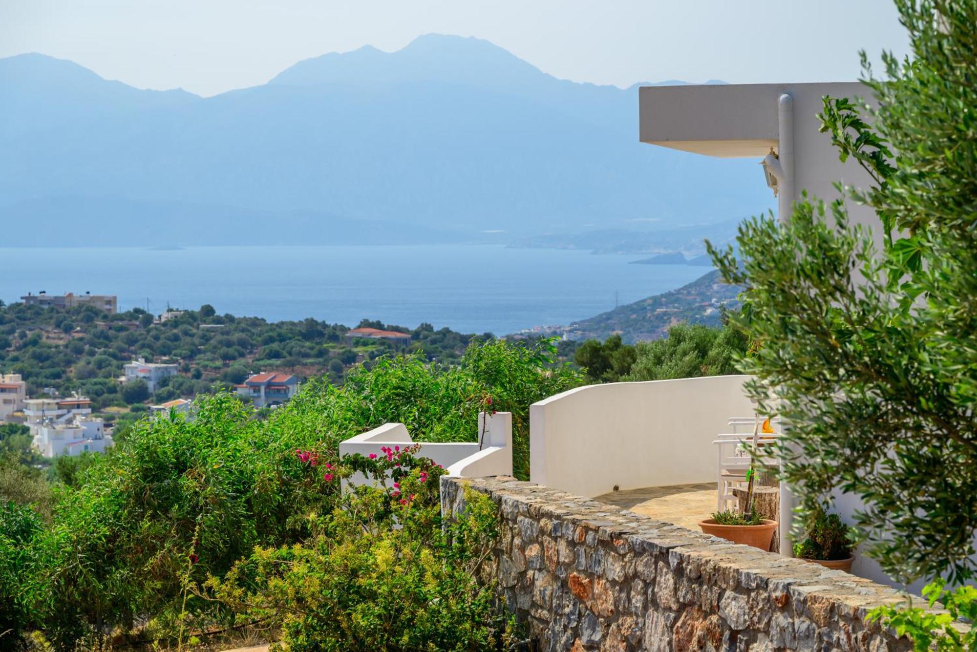 Althea Villa By Breathtaking View Agios Nikolaos Exteriör bild