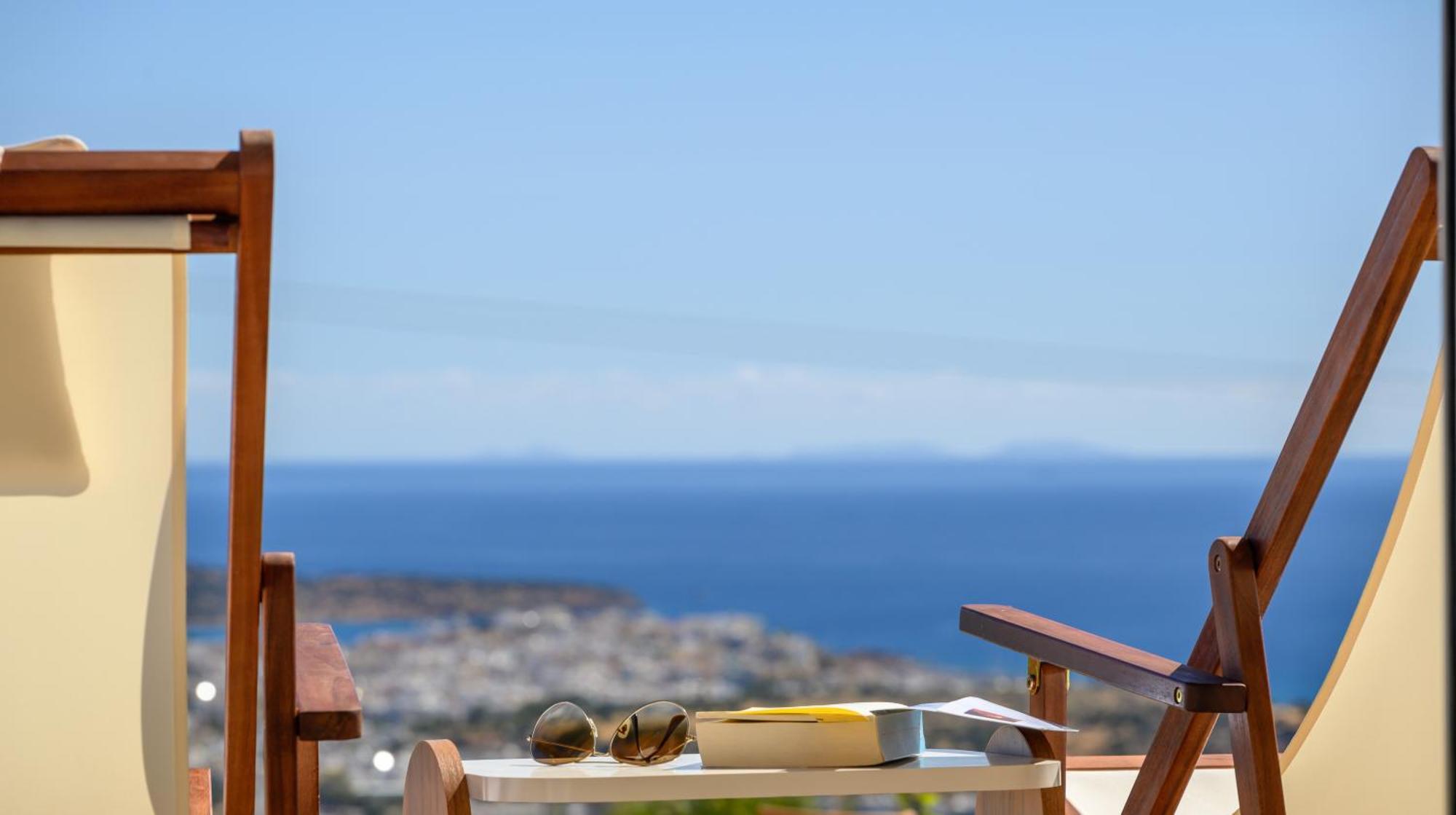 Althea Villa By Breathtaking View Agios Nikolaos Exteriör bild