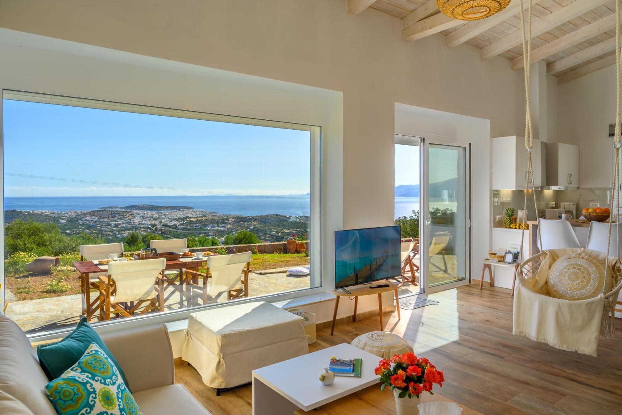 Althea Villa By Breathtaking View Agios Nikolaos Exteriör bild