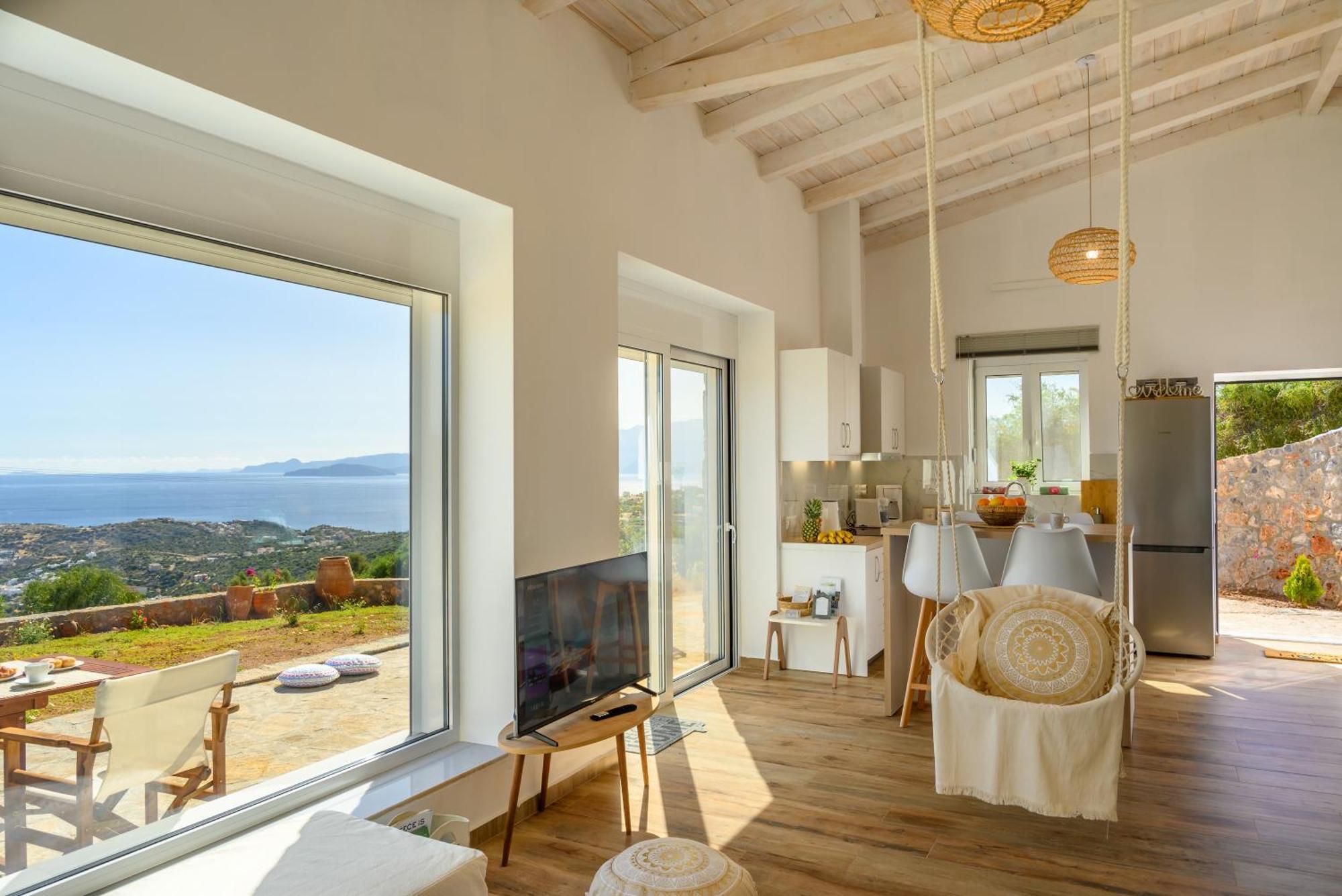Althea Villa By Breathtaking View Agios Nikolaos Exteriör bild