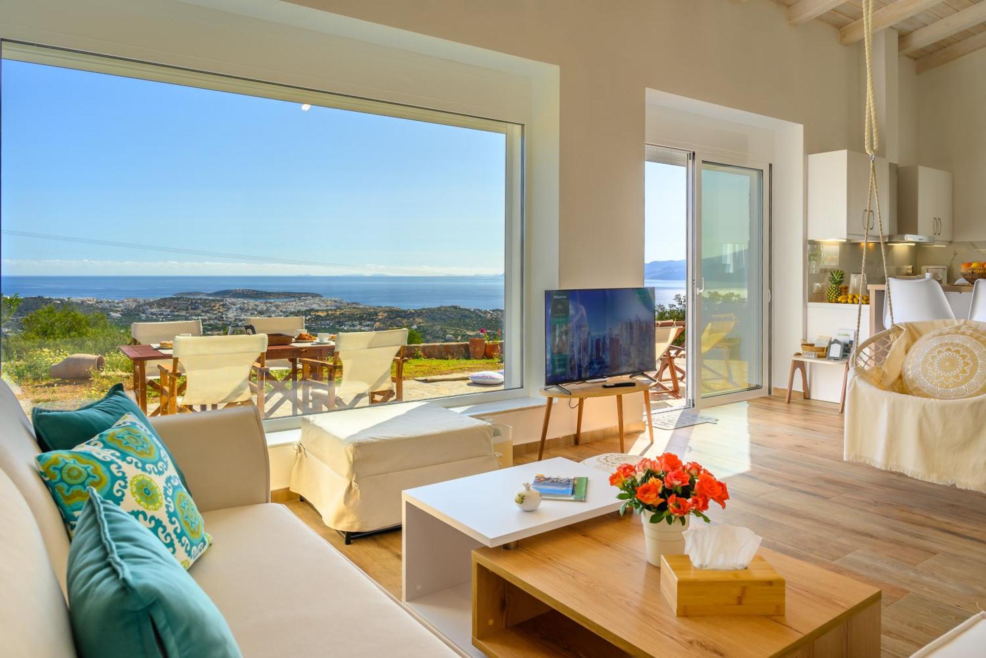 Althea Villa By Breathtaking View Agios Nikolaos Exteriör bild