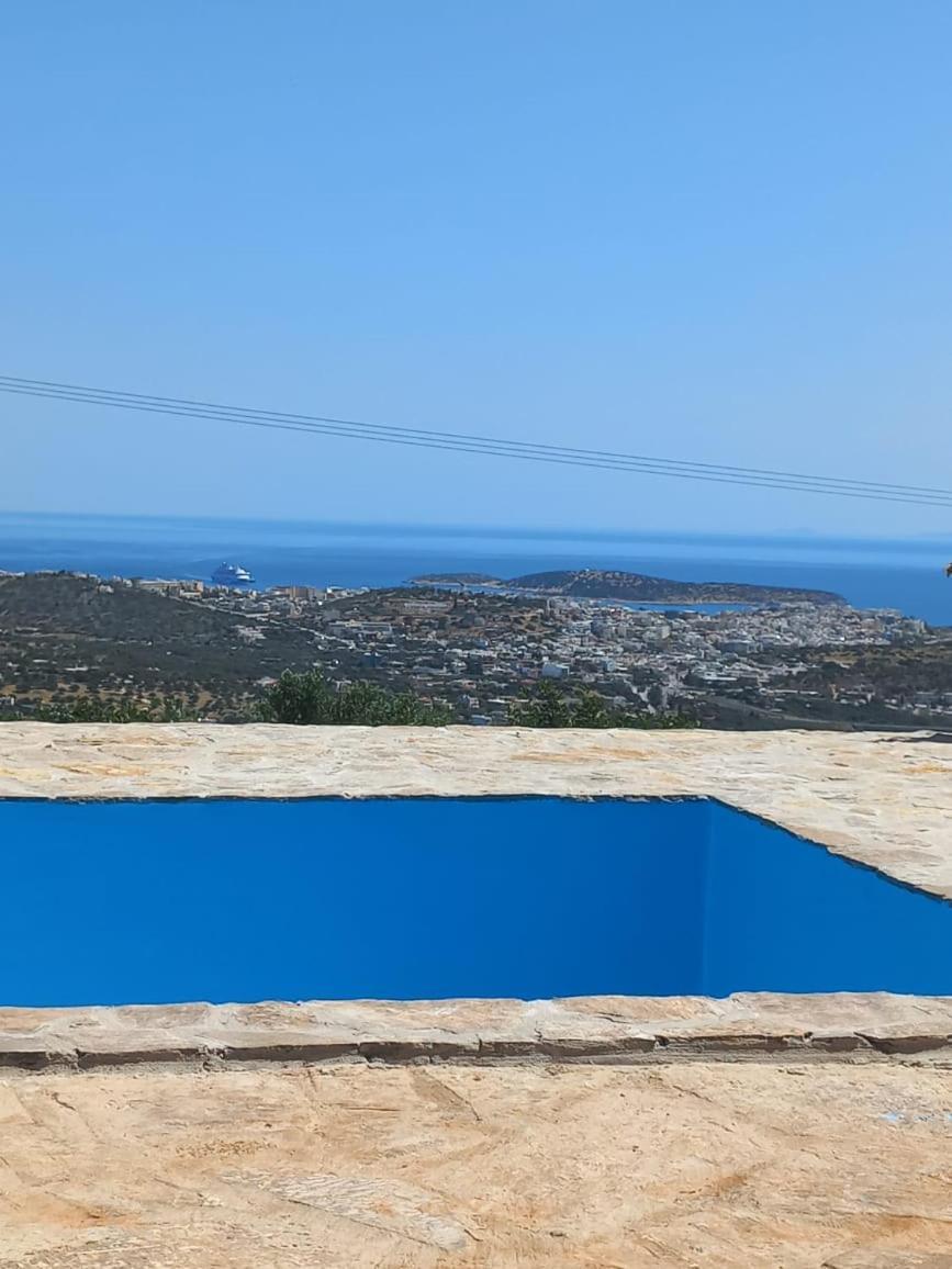 Althea Villa By Breathtaking View Agios Nikolaos Exteriör bild