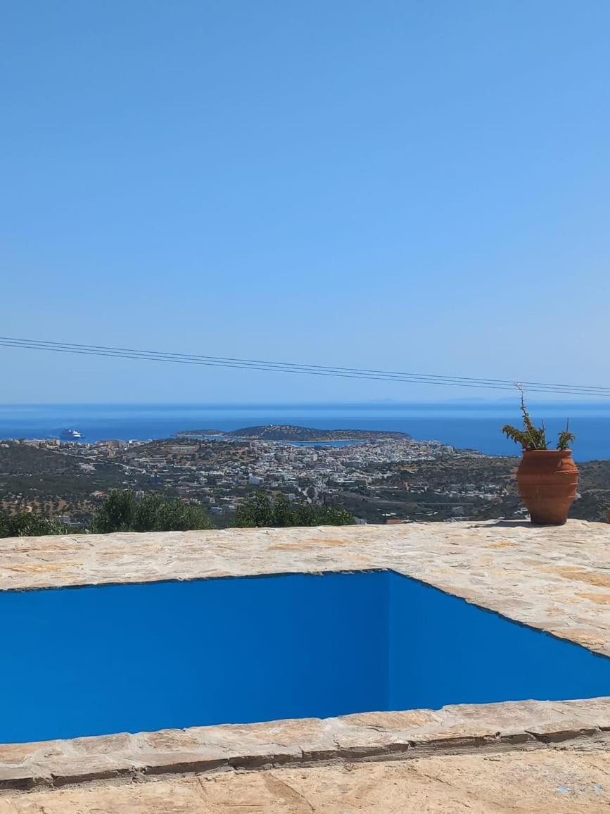 Althea Villa By Breathtaking View Agios Nikolaos Exteriör bild
