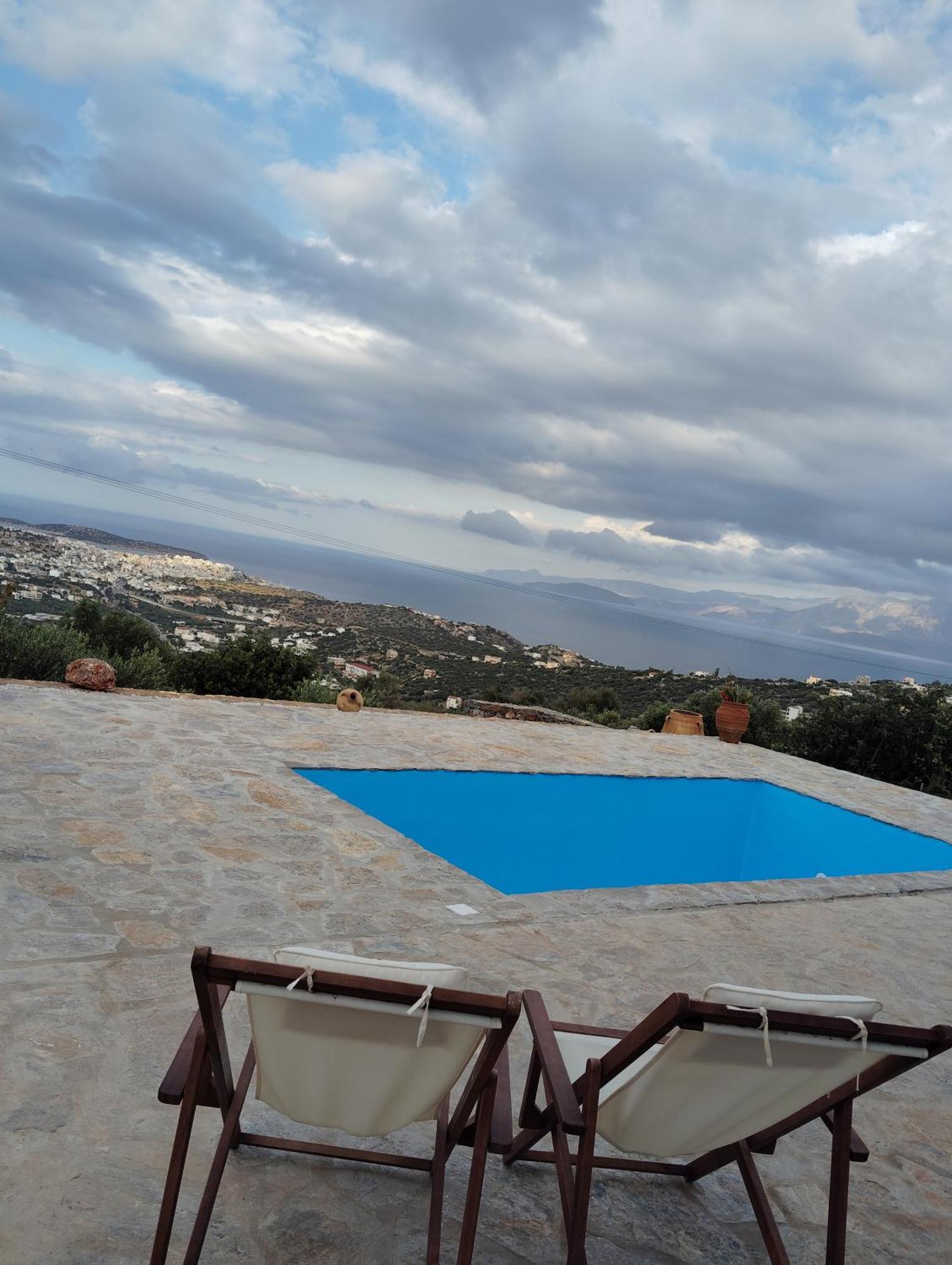 Althea Villa By Breathtaking View Agios Nikolaos Exteriör bild